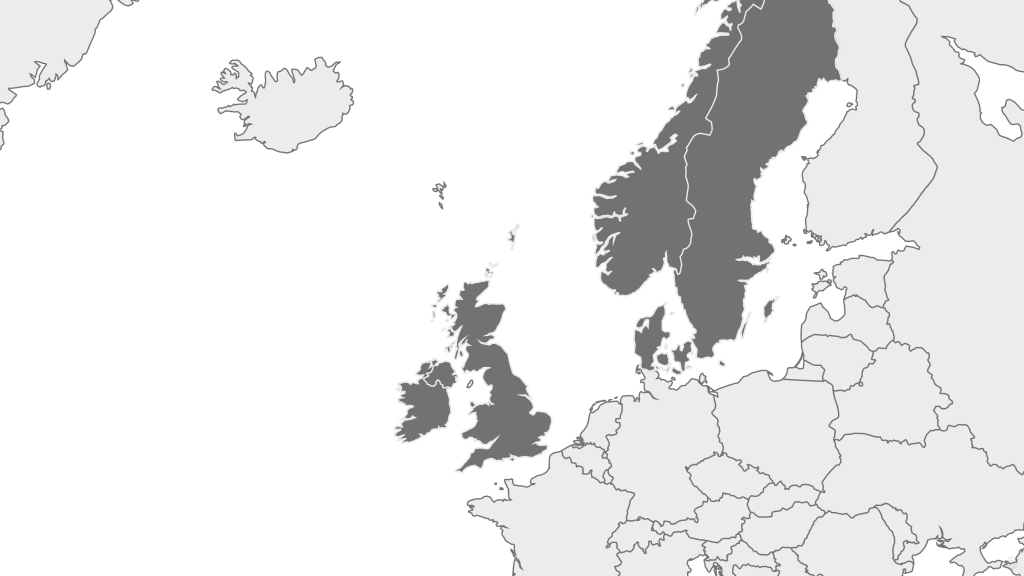 Map of Great Britain