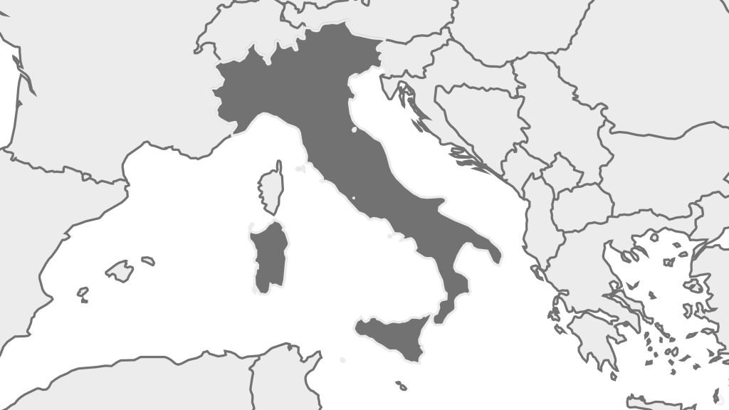 Map of Italy