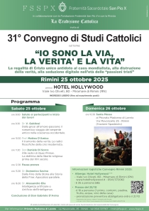 2025-10-25 31° Convegno di Rimini: Io sono la Via, la Verità e la Vita